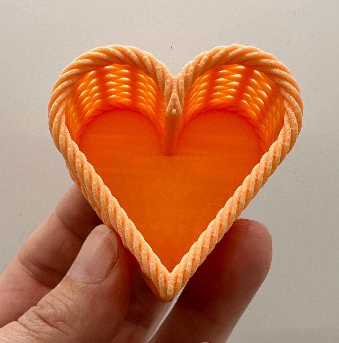 Matte Creamsicle Woven Heart Hide ARACHNOCENTRIC matte-creamsicle-woven-heart-hide-arachnocentric